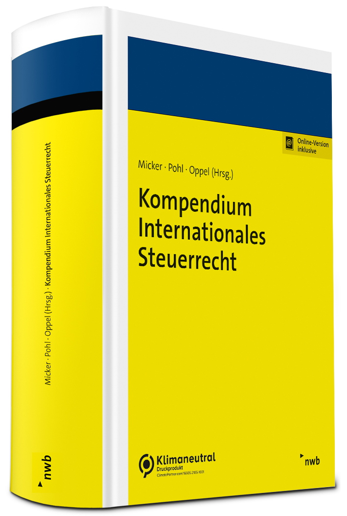 Kompendium Internationales Steuerrecht Buch Cover NWB Shop 2022