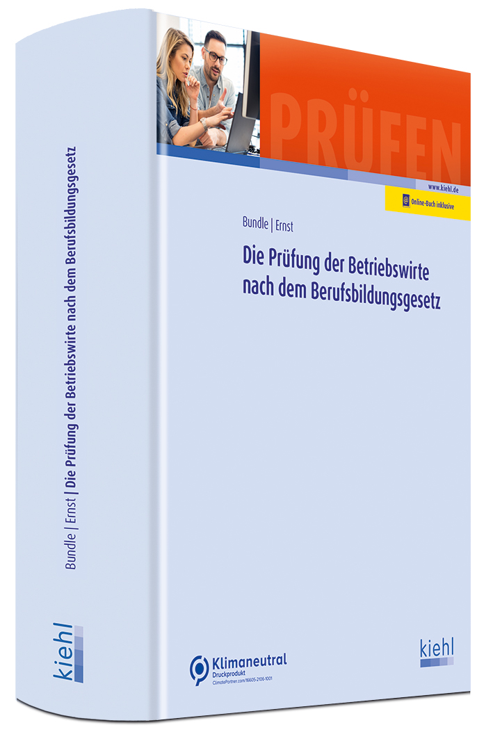 Die Prüfung der Betriebswirte nach dem BerufsbildungsgesetzZurzeit ausgewählt Buch Cover 2022 NWB Verlag