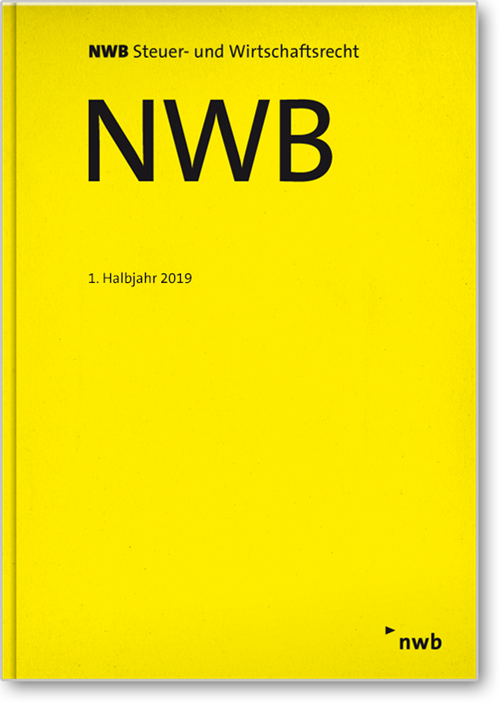 NWB-Einbanddecke 1. Halbjahr 2019